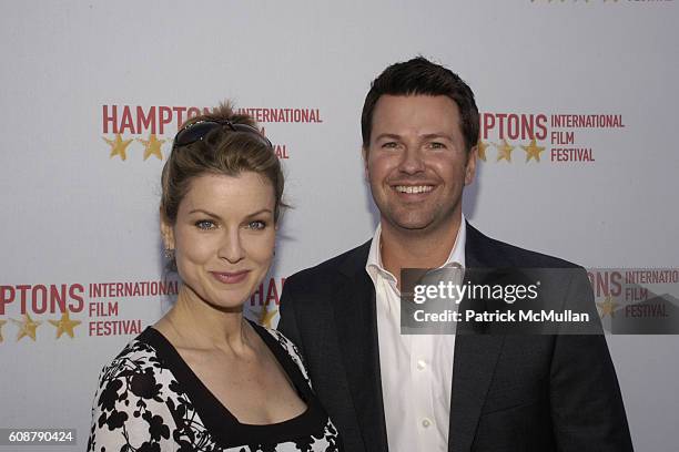 Jodi Applegate and Ron Corning attend GOLDEN STAR FISH AWARDS - HAMPTONS INTERNATIONAL FILM FESTIVAL at United Artists Theatres on October 21, 2007...