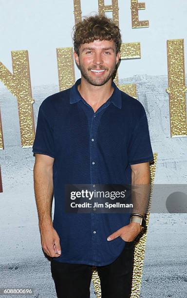 Designer Timo Weiland attends "The Magnificent Seven" New York premiere at Museum of Modern Art on September 19, 2016 in New York City.