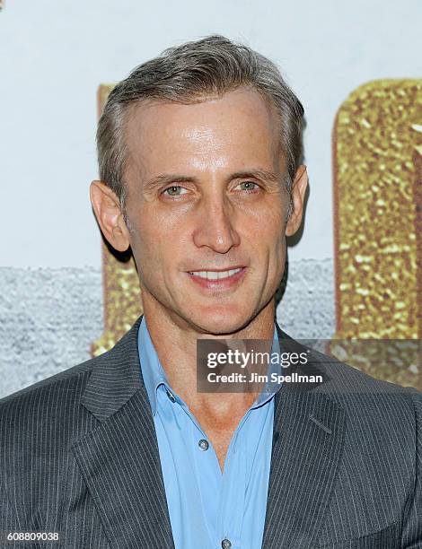 Host Dan Abrams attends "The Magnificent Seven" New York premiere at Museum of Modern Art on September 19, 2016 in New York City.