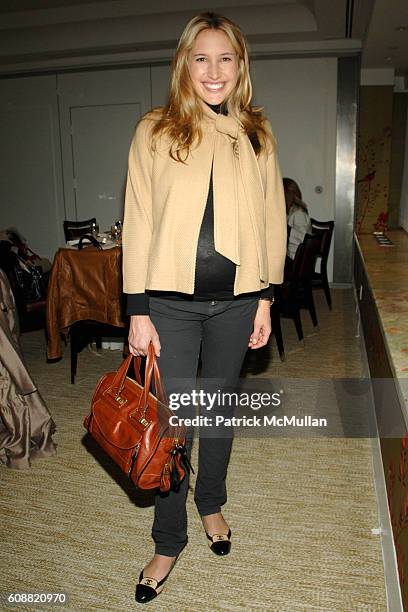 Alison Brokaw attends JOHN HARDY & VANITY FAIR - VICKY WARD Luncheon with special guest GUY BEDERIDA at London Hotel on October 30, 2007 in New York...