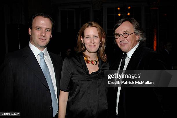 Mortimer Sackler, Jacqueline Sackler and Pierre Passebon attend A Dinner In Honor Of Monsieur JACQUES GRANGE To Celebrate His Nomination as Chevalier...
