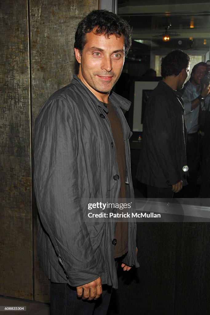 Rufus Sewell attends THE CINEMA SOCIETY and W MAGAZINE host the after ...