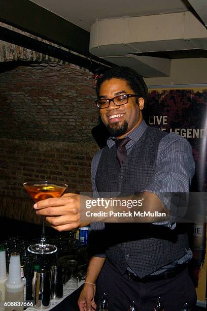 Charles Hardwick attends Drambuie Den Event with Special Guest Heather Vandeven at Level V on October 22, 2007 in New York.