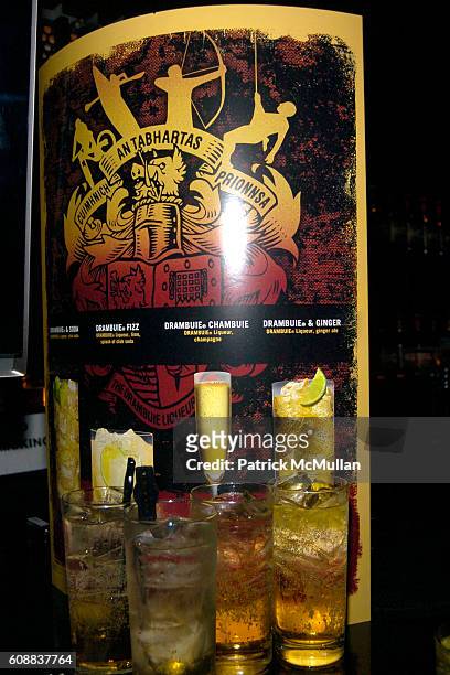 Atmosphere at Drambuie Den Event with Special Guest Heather Vandeven at Level V on October 22, 2007 in New York.