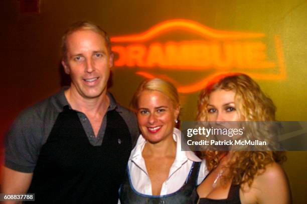 Matt Gorski, Lori Cheek and Heather Vandeven attend Drambuie Den Event with Special Guest Heather Vandeven at Level V on October 22, 2007 in New York.