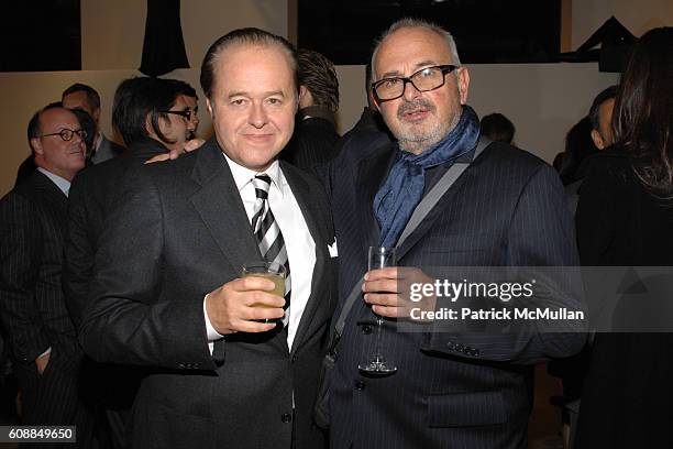 Charlie Church Ward and Arthur Elgort attend FRANCISCO COSTA hosts Cocktails in honor of HAMISH BOWLES Celebrating his new book VOGUE LIVING: HOUSES,...