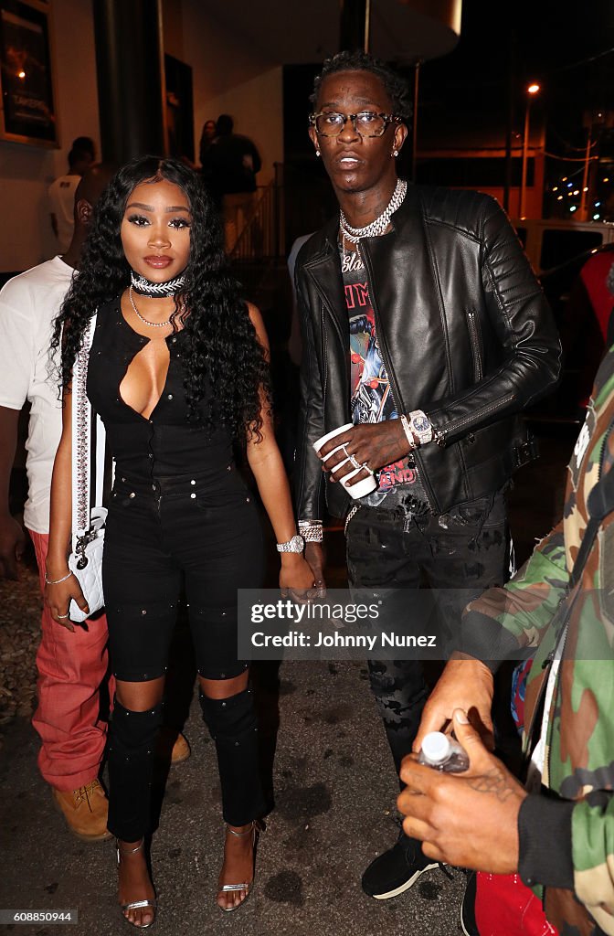 Jerrika Karlae and Young Thug attend Jerrika Karlae’s Birthday Party