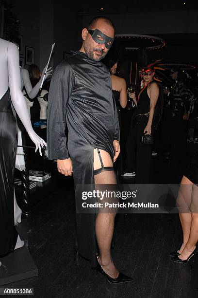 Serge Becker attends SAGATIBA Cachaca Presents Halloween at the BOX at Kiki de Montparnasse on October 31, 2007 in New York City.
