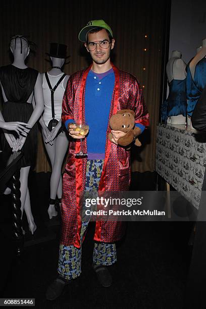Lyle Maltz attends SAGATIBA Cachaca Presents Halloween at the BOX at Kiki de Montparnasse on October 31, 2007 in New York City.