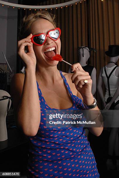 Marissa Anshutz attends SAGATIBA Cachaca Presents Halloween at the BOX at Kiki de Montparnasse on October 31, 2007 in New York City.