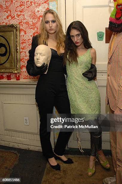 LeLe Sobieski and Arden Wohl attend SAGATIBA Cachaca Presents Halloween at the BOX at Kiki de Montparnasse on October 31, 2007 in New York City.