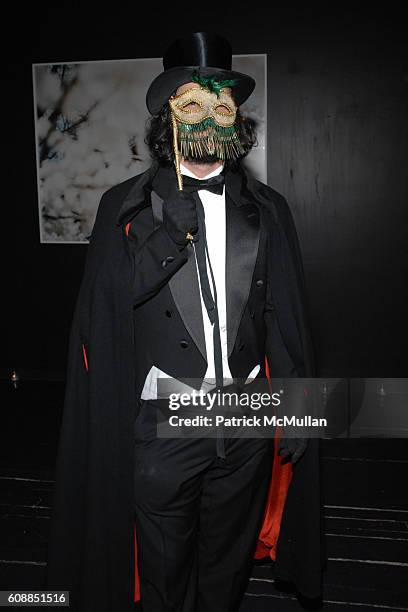Simon Hammerstein attends SAGATIBA Cachaca Presents Halloween at the BOX at Kiki de Montparnasse on October 31, 2007 in New York City.