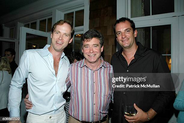 Charles Askegard, Jay McInerney and Emanuel Boyer attend The Kickoff party of "Bewitched, Bothered and Bewildered" The 2007 ALZHEIMER'S ASSOCIATION...