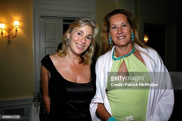 Robin Leacock and Diane de la Bregassier attend The Kickoff party of "Bewitched, Bothered and Bewildered" The 2007 ALZHEIMER'S ASSOCIATION RITA...