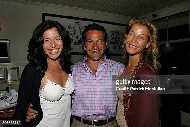 Sandra ?, Roys Poyiadjis and Madeleine Bengtsson attend Screening of Universal Pictures THE KINGDOM, Dinner Hosted By JEFF & CARYN ZUCKER at...