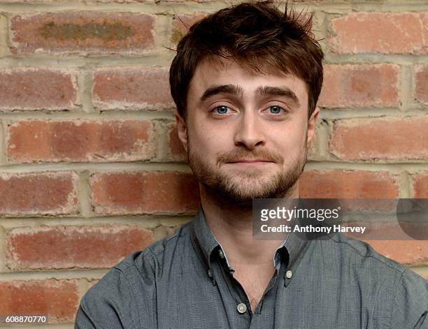 Daniel Radcliffe takes part in AOL's BUILD series LONDON at AOL London on September 20, 2016 in London, England.