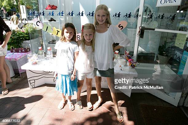 Catherine Bowman, Fayre Smith and Carlin Smith attend HATCHLINGS Spring 2008 "HATCH" Boys Collection hosted by ANNETTE LAUER, CRISTINA CUOMO and ANA...
