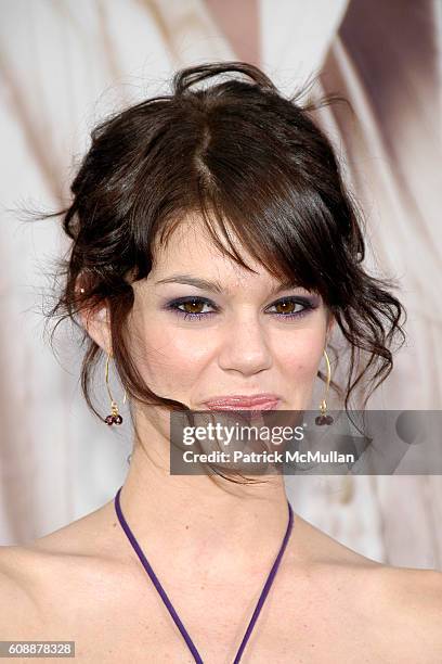 Rachel Melvin attends "Superbad" Premiere Los Angeles - Arrivals at Mann's Chinese Theatre on August 13, 2007 in Hollywood, CA.