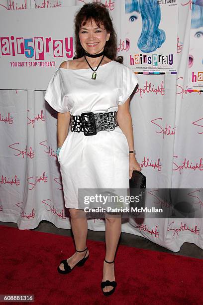 Linda Hart attends 5th Year Anniversary Of HAIRSPRAY With LANCE BASS Premiere Performance After Party at Spotlight Live on August 16, 2007 in New...