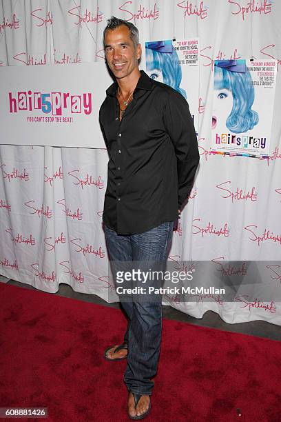 Jerry Mitchell attends 5th Year Anniversary Of HAIRSPRAY With LANCE BASS Premiere Performance After Party at Spotlight Live on August 16, 2007 in New...