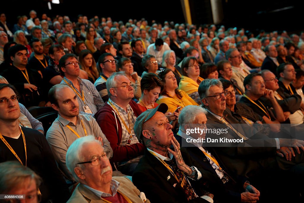 The Liberal Democrat Leader Addresses Party Conference