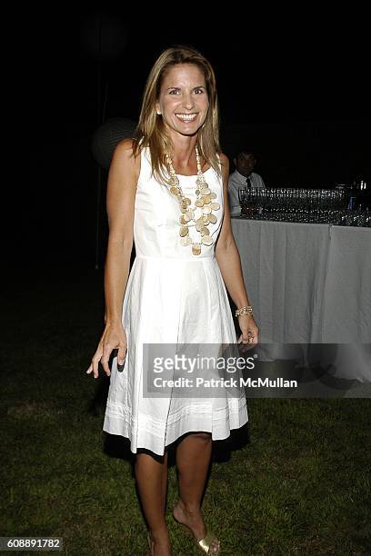 Danielle Ganek attends ULLA & KEVIN PARKER Host White End Of Summer Party at on August 31, 2007.