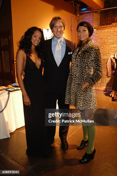 Yahaira Rodriguez, Mike McCauley and Dawn Dunning attend Young International Circle Benefit and Party for EL MUSEO DEL BARRIO at The Angel Orensanz...