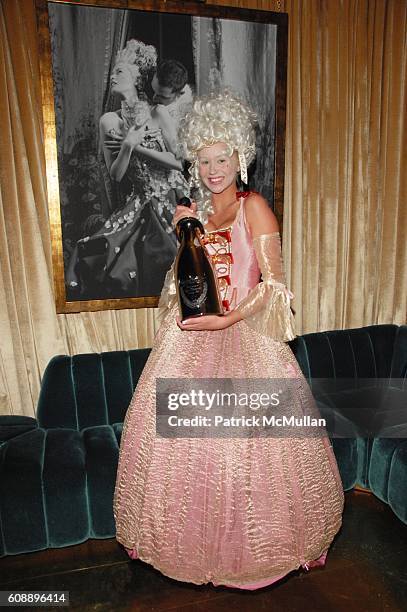 Marie Antoinette attends DOM PERIGNON hosts THE MASQUE BALL at GOLDBAR on November 20, 2007 in New York.