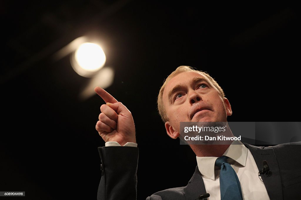 The Liberal Democrat Leader Addresses Party Conference