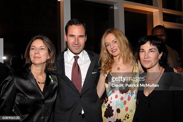 Janet McKinley, Kevin O'Malley, Heather Graham and Carrie Malcolm attend ESQUIRE MAGAZINE Hosts Oxfam Event Honoring SEAN PENN & EMILE HIRSCH For...