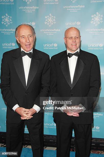 Anthony Pantaleoni and Chip Lyons attend UNICEF 2007 SNOWFLAKE BALL presented by BACCARAT at Cipriani 42nd St N.Y.C. On November 27, 2007.