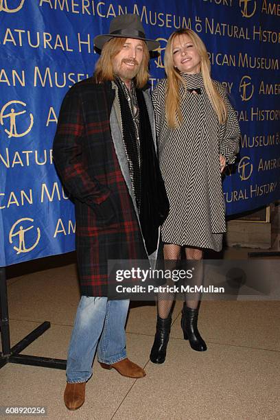 Tom Petty and Dana Petty attend THE AMERICAN MUSEUM OF NATURAL HISTORY Museum Gala at American Museum of Natural History on November 15, 2007 in New...