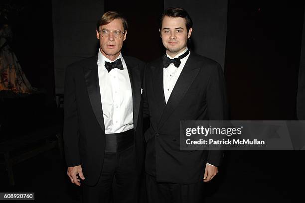 Shelby Bryan and Jack Bryan attend CFDA/Vogue "7th ON SALE" 2007 Gala at 69th Regiment Armory on November 15, 2007 in New York City.