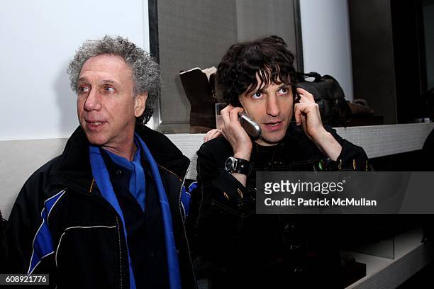 Bob Gruen and Jesse Malin attend JOHN VARVATOS Hosts the Unveiling of a Rock Legend's Latest Creation, CREEM: America's Only Rock and Roll...