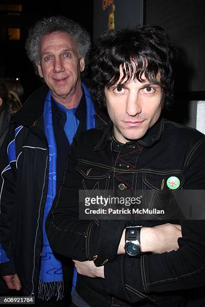 Bob Gruen and Jesse Malin attend JOHN VARVATOS Hosts the Unveiling of a Rock Legend's Latest Creation, CREEM: America's Only Rock and Roll...