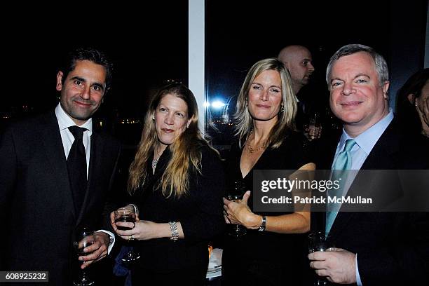 Juan Palmada, Alison Coles, Kristin Allen and Andy Augenblick attend CULTURE & TRAVEL MAGAZINE'S 1st Anniversary, Hosted By LOUISE MACBAIN at West...