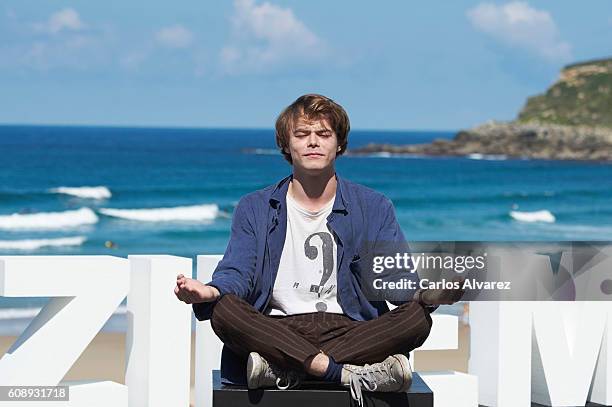 Actor Charlie Heaton attends 'As You Are' photocall during 64th San sebastian International Film Festival at Kursaal Palace on September 20, 2016 in...