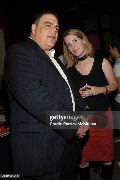 Bob Frisch and Elizabeth Alexander attend Mini Clubman Preview Event with Performance by Jamie Lidell at Marvimon House on November 13, 2007 in Los...