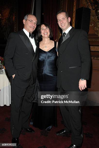 Scott Muller, Caroline Muller and Marty Forth at GROSVENOR BALL Welcomes You To The HONORING of Dr. HARRY RAFTOPOULOS AND AMELIA PROUNIS RAFTOPOULOS...