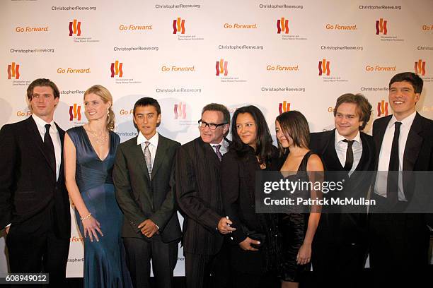 Matthew Reeve, Alexandria Reeve, Cody Williams, Robin Williams, Marsha Williams, Zelda Williams, Zachary Williams and Wil Reeve attend THE...