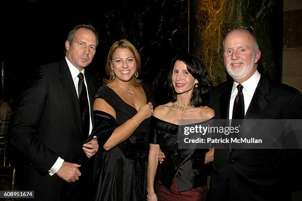 Eric Mika, ?, Katherine Oliver and Gerry Byrne attend MUSEUM OF THE MOVING IMAGE SALUTES TOM CRUISE at Cipriani 42nd Street on November 6, 2007 in...