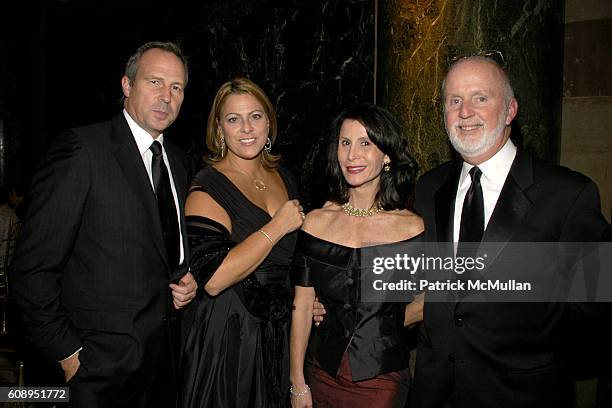 Eric Mika, ?, Katherine Oliver and Gerry Byrne attend MUSEUM OF THE MOVING IMAGE SALUTES TOM CRUISE at Cipriani 42nd Street on November 6, 2007 in...