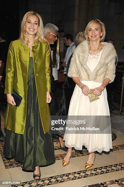 Sophie Sutton and Eileen Guggenheim-Wilkinson attend MUSEUM OF THE MOVING IMAGE SALUTES TOM CRUISE at Cipriani 42nd Street on November 6, 2007 in New...