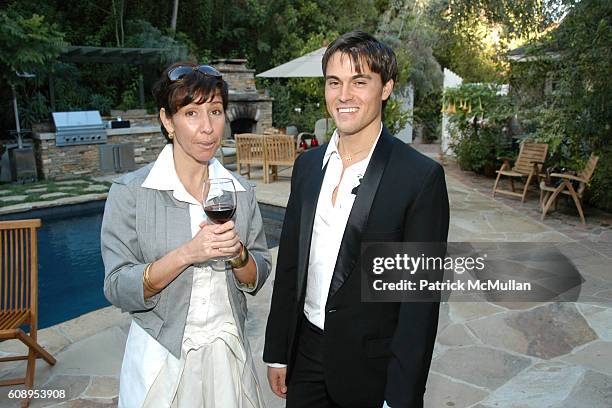 Lisa Leone and Keith Lissner attend KEITH LISSNER Trunk Show at Private Residnece on November 10, 2007 in Bel Air, CA.