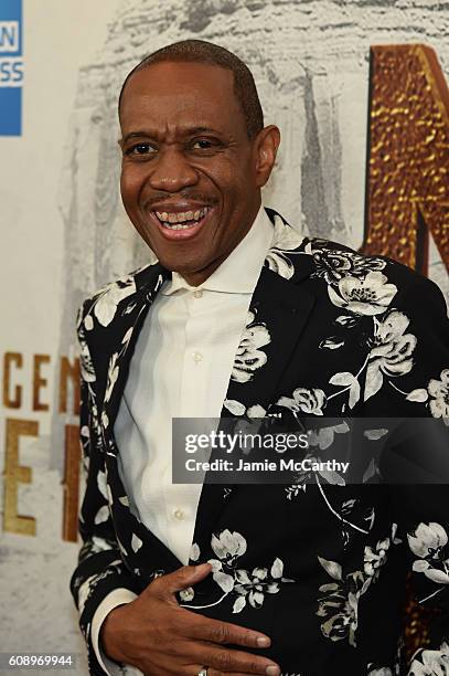 Freddie Jackson attends "The Magnificent Seven" premiere at the Museum of Modern Art on September 19, 2016 in New York City.