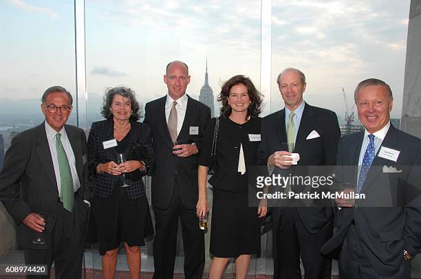 Mary Durkin, Alan Carey, Liz Doyle Carey and Ted Vittoria attend DOYLE celebrates its 45th anniversary at Top of the Rock Rockefeller Center N.Y.C....