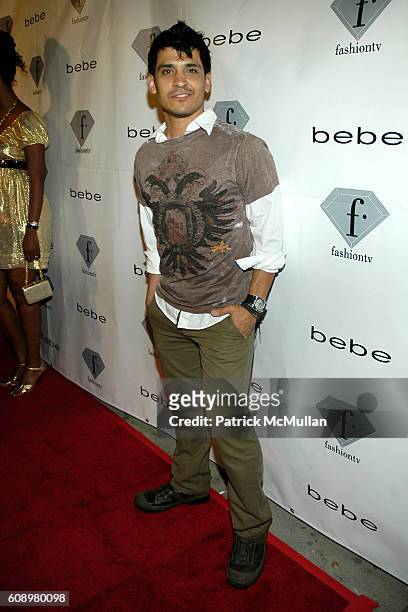 Antonio Rufino attends Fashion TV's Tenth Anniversary Celebration with Amber Valletta and Bebe at Social on May 2, 2007 in Hollywood, CA.
