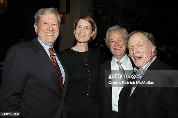 Michael Murphy, Andrea Norlander, Gordon Pinsent and Dick Cavett attend THE CINEMA SOCIETY and THE WALL STREET JOURNAL after party for "Away from...