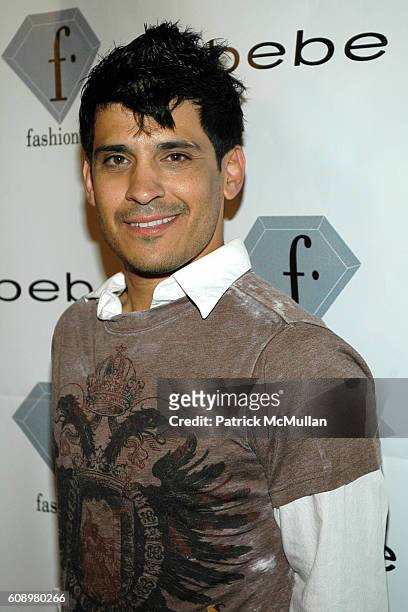 Antonio Rufino attends Fashion TV's Tenth Anniversary Celebration with Amber Valletta and Bebe at Social on May 2, 2007 in Hollywood, CA.