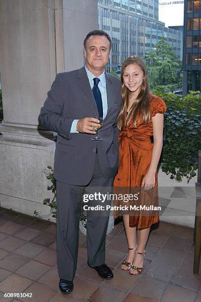 Arthur Becker and Josephine Becker attend 3rd ANNUAL SANSKRITI BENEFIT at New York Racquet & Tennis Club on May 24, 2007 in New York City.